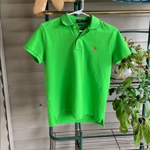 Lime green Ralph Lauren polo